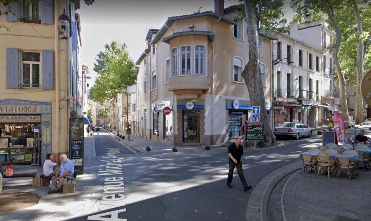 Le Refuge Ceretan, Grand Et Bel Appartement Mansarde En Plein Centre Exterior photo